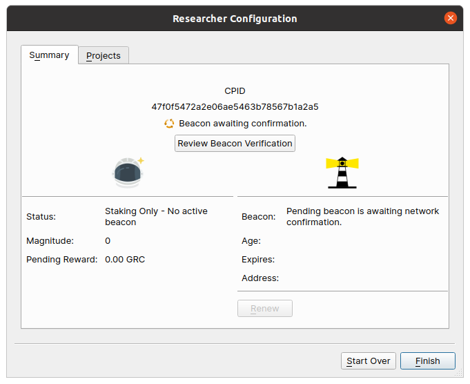 image showing the wallet's instructions on how to change your username and the code the wallet wants you to change to